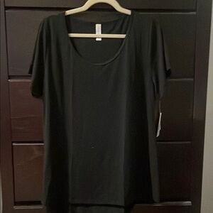 LuLaRoe Black classic T Short Sleeve Tee XL new with tags